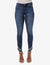 REPREVE® MID RISE EMBROIDERED HEM SKINNY FIT JEANS - U.S. Polo Assn.