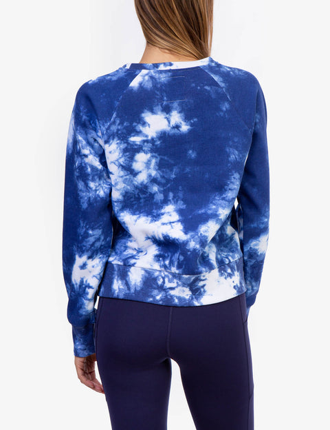 TIE DYE RAGLAN CREW NECK SWEATSHIRT - U.S. Polo Assn.