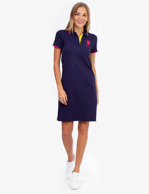 TRIPLE CROWN POLO DRESS - U.S. Polo Assn.