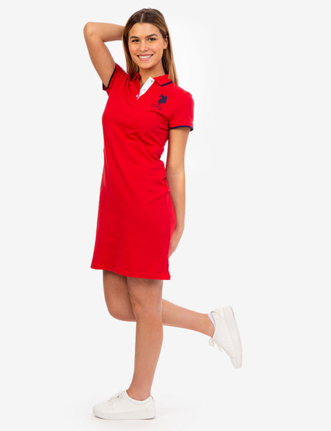 TRIPLE CROWN POLO DRESS - U.S. Polo Assn.