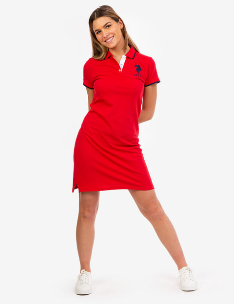TRIPLE CROWN POLO DRESS - U.S. Polo Assn.