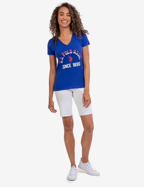 ARCHED LOGO GRAPHIC T-SHIRT - U.S. Polo Assn.