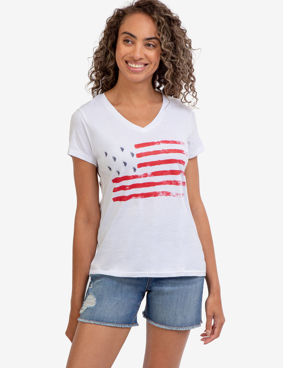 USPA LOGO FLAG T-SHIRT– U.S. Polo Assn.