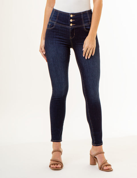 HIGH RISE CORSET SKINNY JEANS - U.S. Polo Assn.