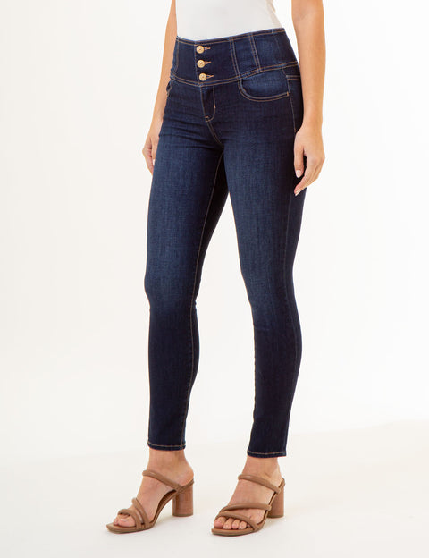 HIGH RISE CORSET SKINNY JEANS - U.S. Polo Assn.