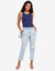 HIGH RISE PAPERBAG CROPPED JEANS - U.S. Polo Assn.