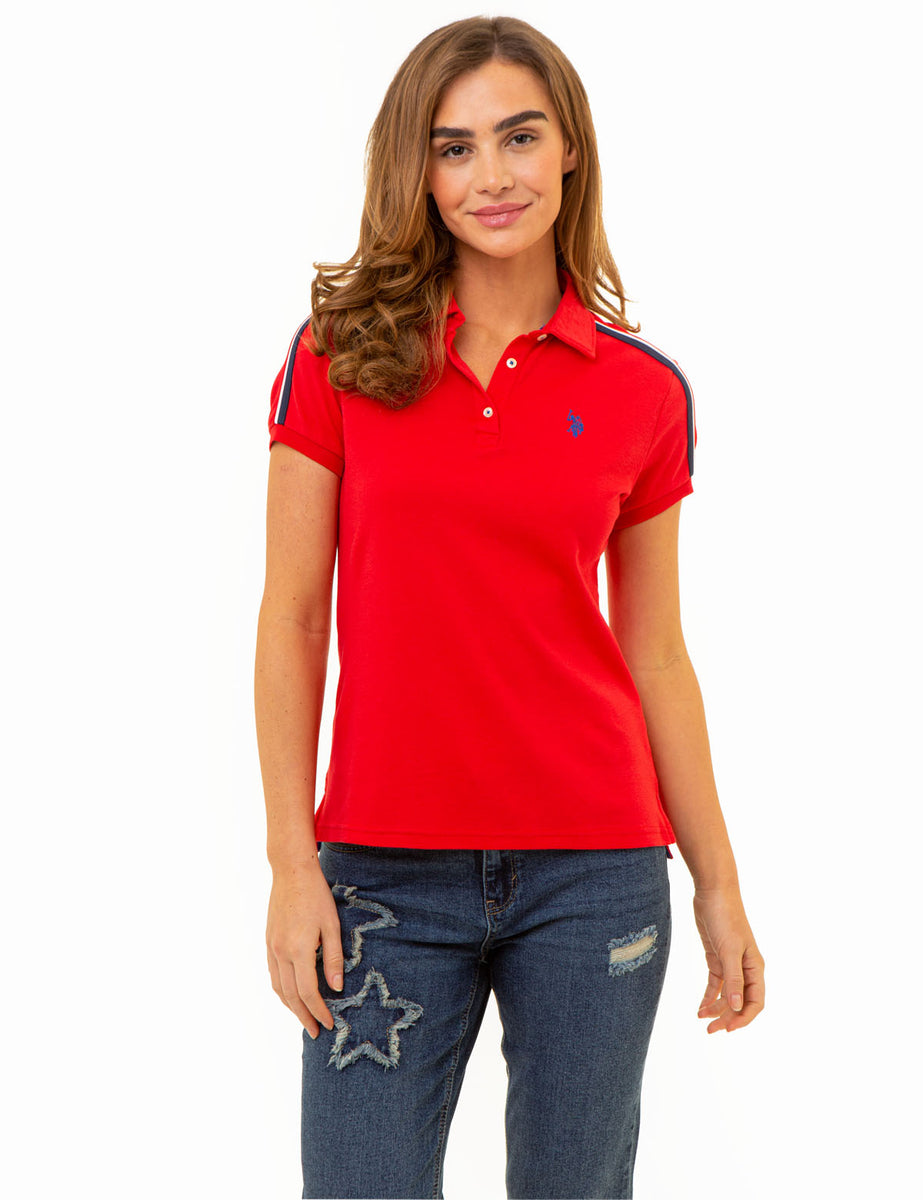 MULTI SHOULDER STRIPE POLO SHIRT– U.S. Polo Assn.