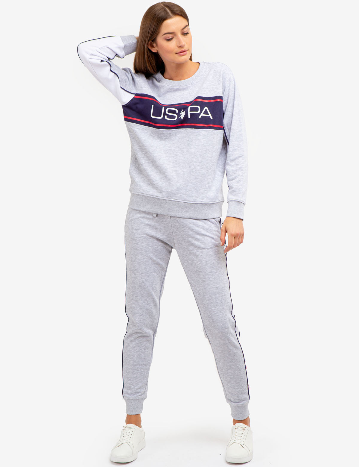USPA PULLOVER WITH PIPING– U.S. Polo Assn.