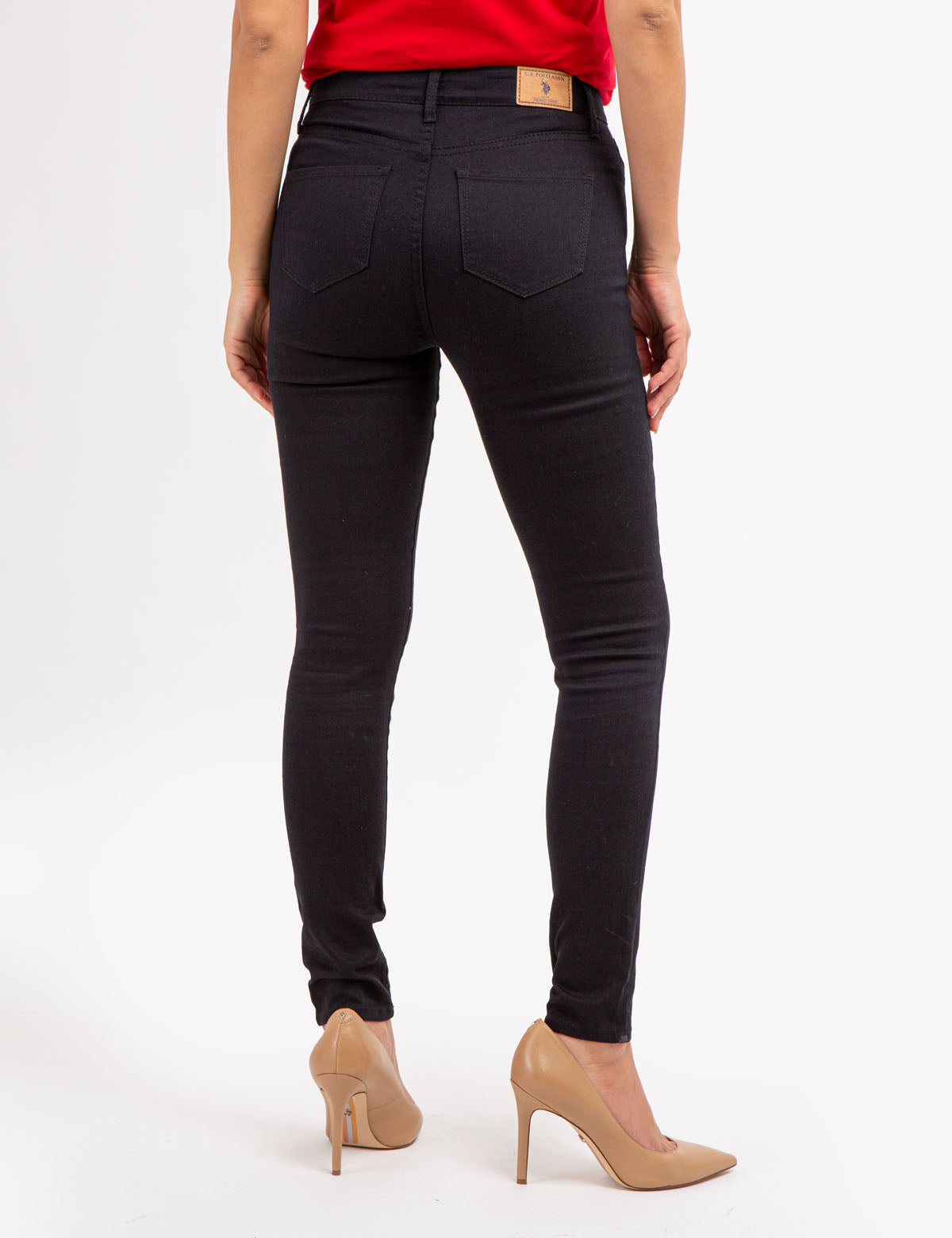 HIGH RISE SKINNY TWILL PANTS– U.S. Polo Assn.