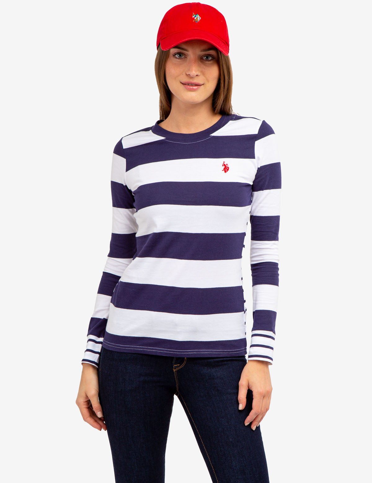 DUAL STRIPE LONG SLEEVE T-SHIRT– U.S. Polo Assn.