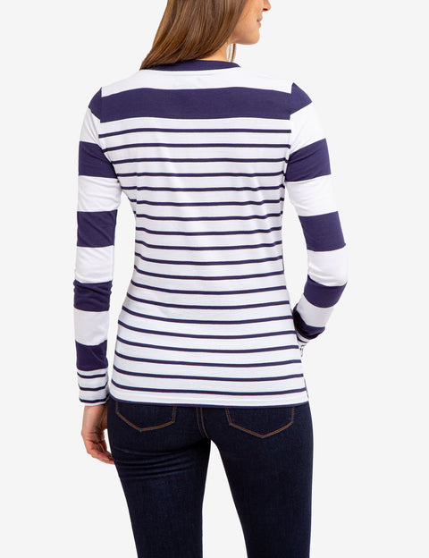 DUAL STRIPE LONG SLEEVE T-SHIRT - U.S. Polo Assn.