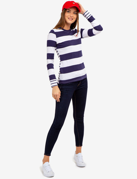 DUAL STRIPE LONG SLEEVE T-SHIRT - U.S. Polo Assn.