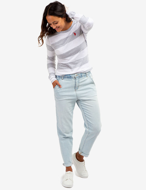 DUAL STRIPE LONG SLEEVE T-SHIRT - U.S. Polo Assn.