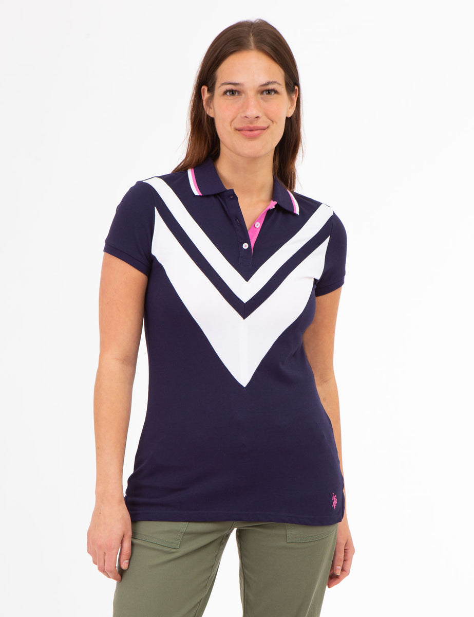 DOUBLE CHEVRON TIPPED POLO SHIRT– U.S. Polo Assn.