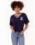 TIPPED V-NECK GRAPHIC T-SHIRT - U.S. Polo Assn.