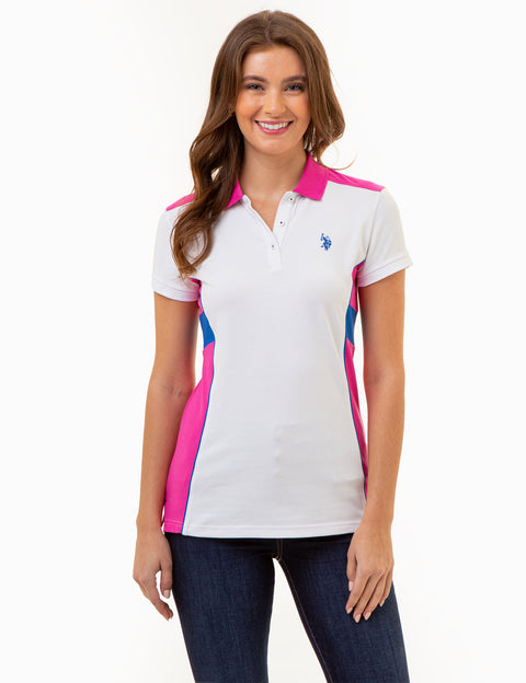 SIDESEAM PANEL COLORBLOCK POLO SHIRT - U.S. Polo Assn.