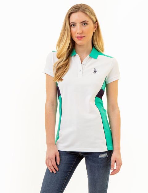 SIDESEAM PANEL COLORBLOCK POLO SHIRT - U.S. Polo Assn.