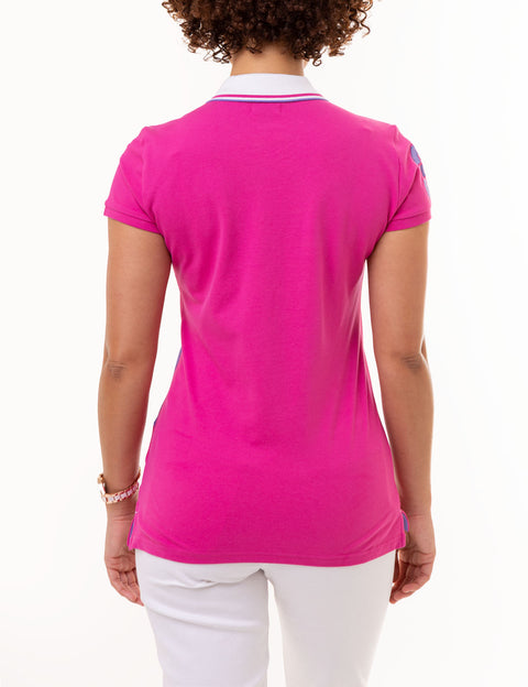 DIAGONAL DOUBLE SASH POLO SHIRT - U.S. Polo Assn.