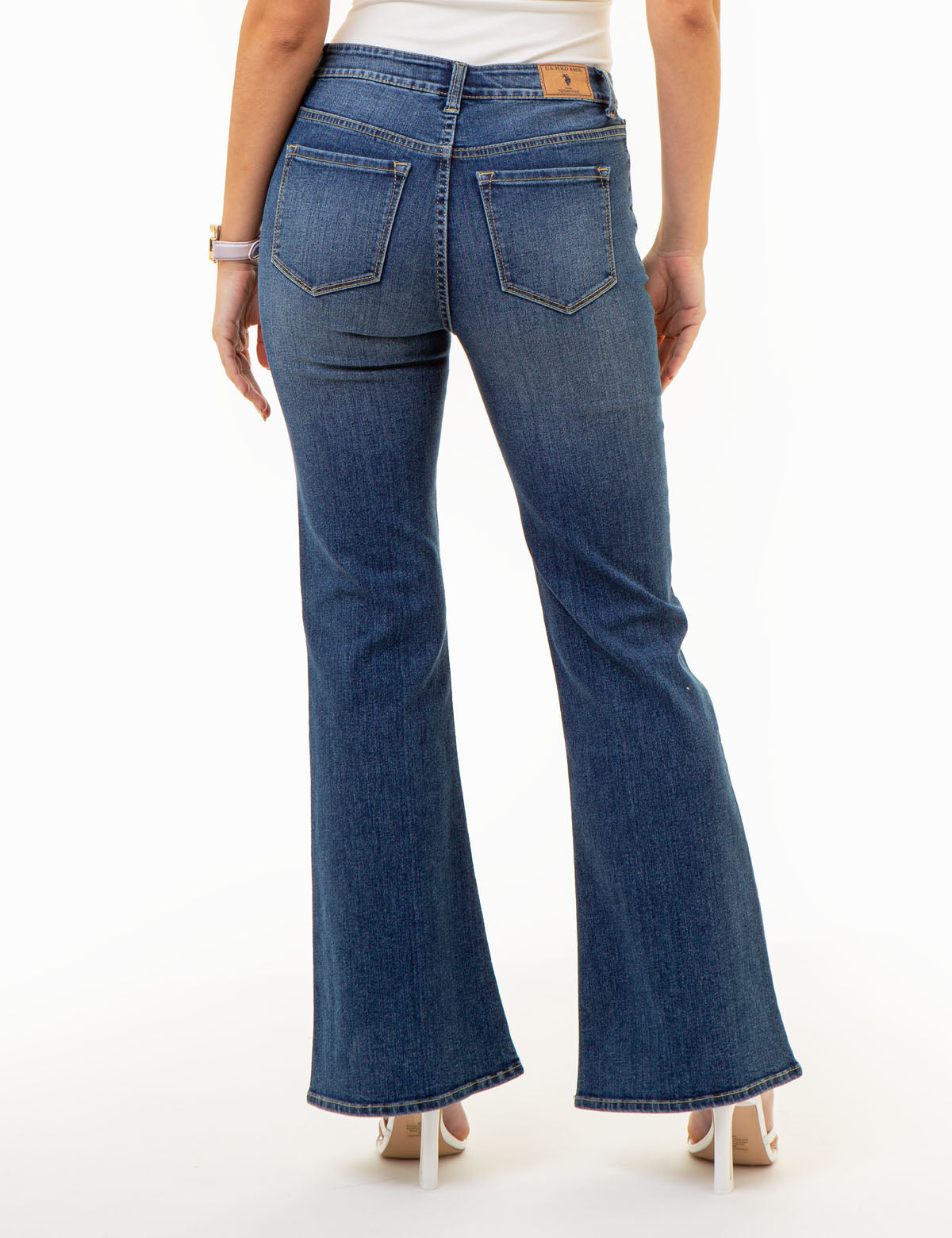 HIGH RISE FLARE JEANS– U.S. Polo Assn.