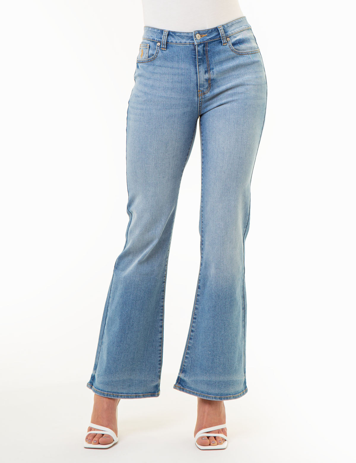 Ralph Lauren Polo Jeans Company Low Rise Flare Jeans - Medium main image 1