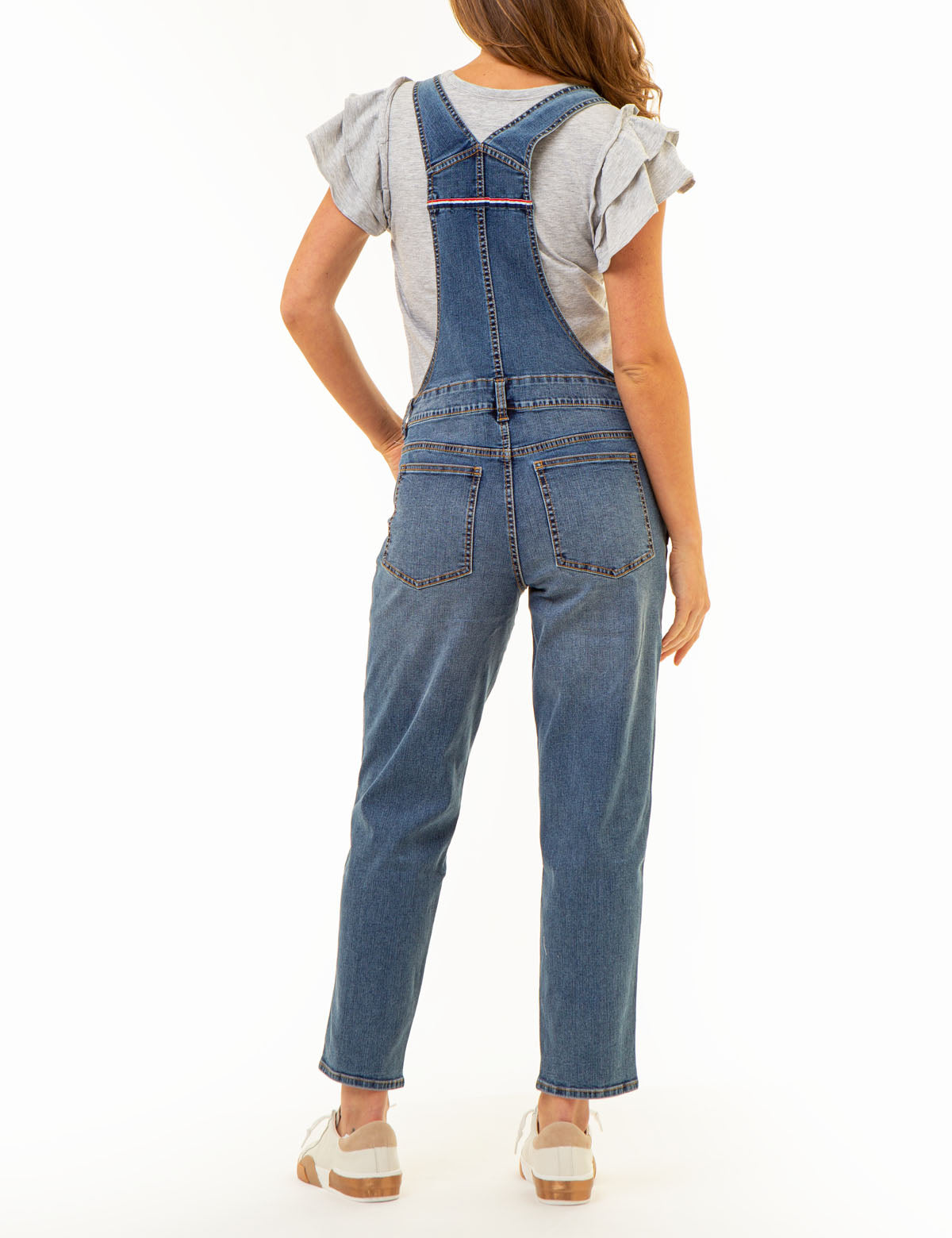 STRETCH DENIM OVERALLS U.S. Polo Assn.