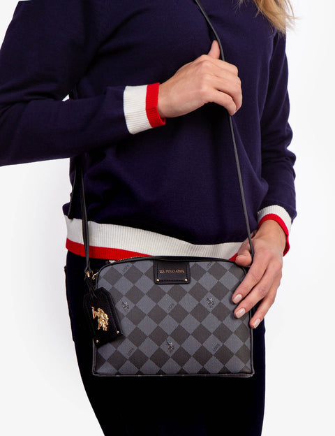 DIAMOND SIGNATURE CROSSBODY BAG - U.S. Polo Assn.
