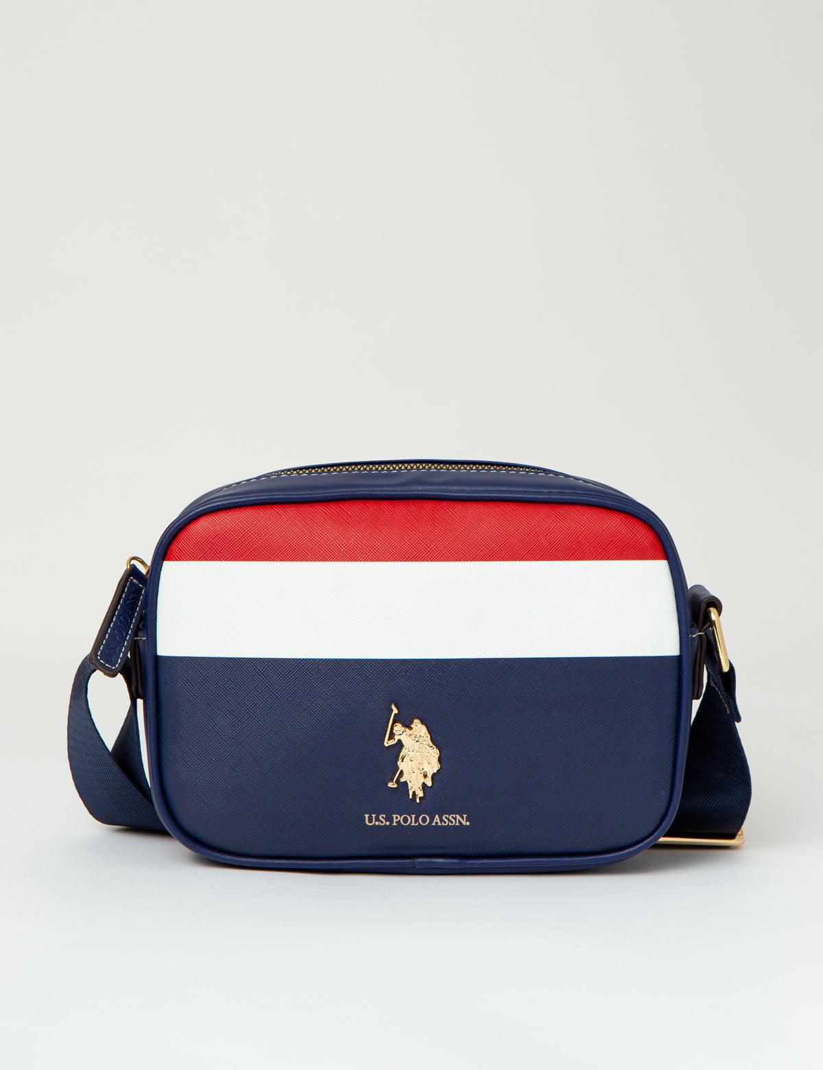 CLASSIC SIGNATURE STRIPE CROSSBODY BAG– U.S. Polo Assn.