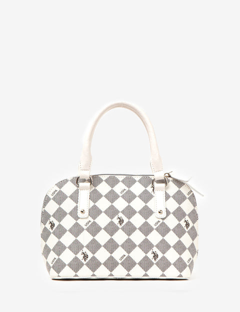 DIAMOND SIGNATURE DOME BAG WITH CROSSBODY STRAP - U.S. Polo Assn.