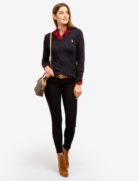 SOFT TOUCH V-NECK SWEATER - U.S. Polo Assn.