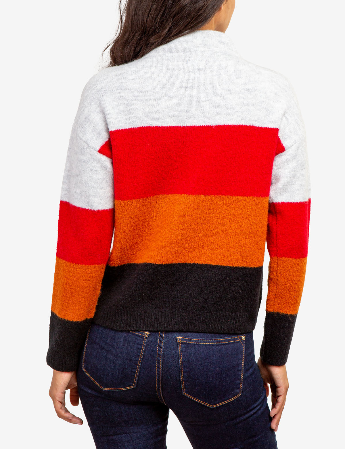 COLORBLOCK MOCK NECK SWEATER– U.S. Polo Assn.