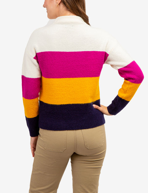 COLORBLOCK MOCK NECK SWEATER - U.S. Polo Assn.