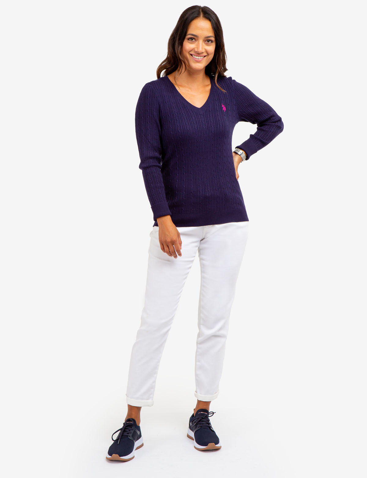 Pull Femme Sonoma – Tortuga Sea, Col V, Manches Longues, Taille XS – Neuf