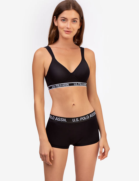 3 PACK SPORTS BRAS - U.S. Polo Assn.