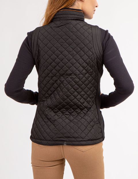 SIDE KNIT QUILTED VEST - U.S. Polo Assn.