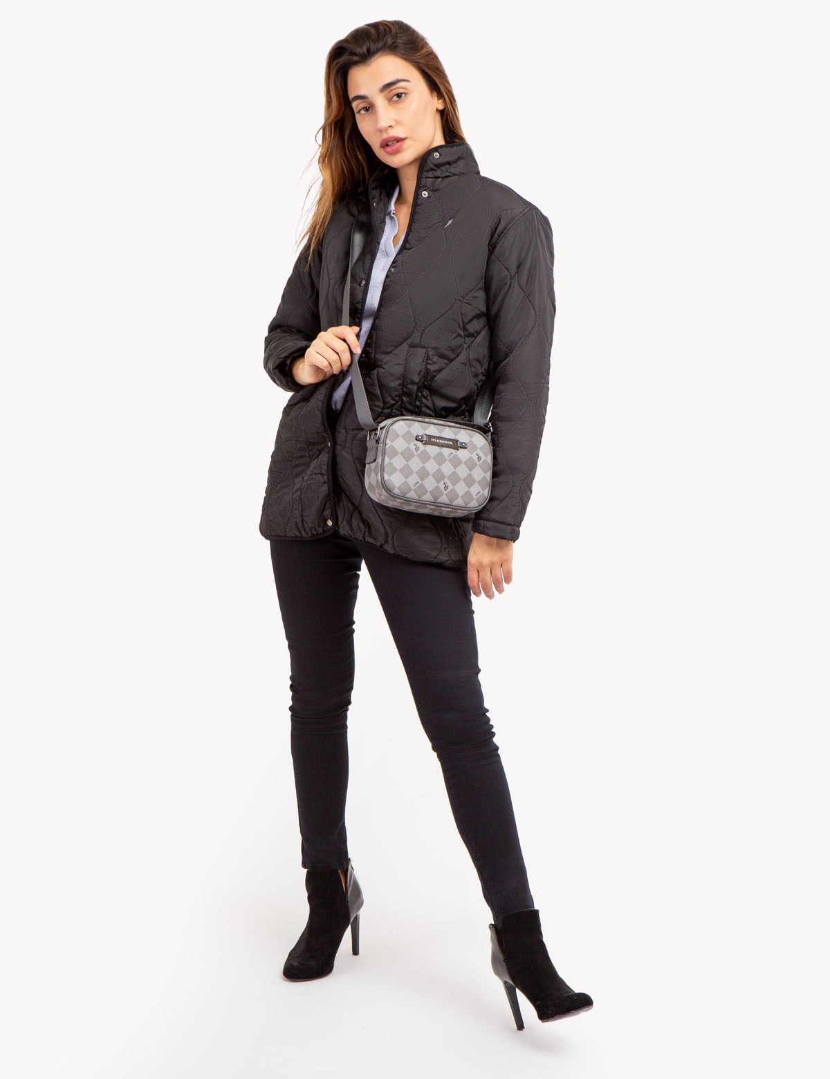 QUILTED JACKET WITH SNAPS– U.S. Polo Assn.