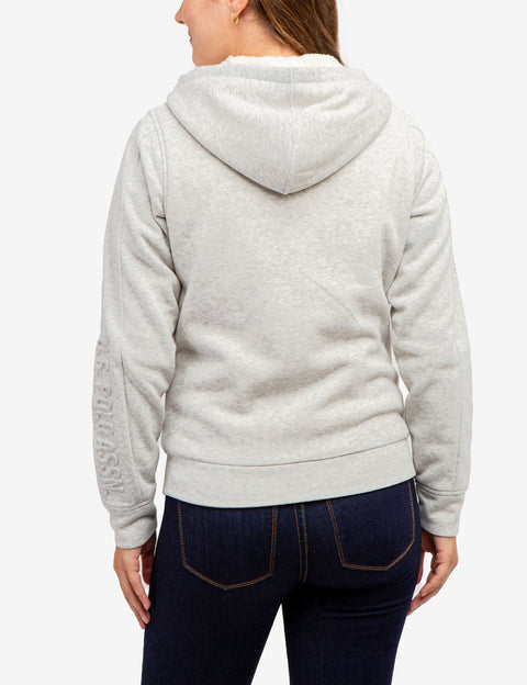 SHERPA LINED EMBOSSED HOODIE - U.S. Polo Assn.