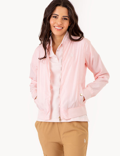 SOLID BOMBER JACKET - U.S. Polo Assn.