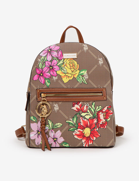 FLORAL SIGNATURE BACKPACK - U.S. Polo Assn.