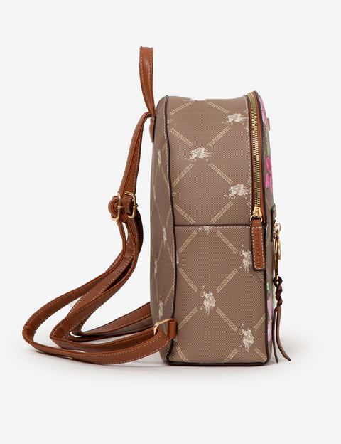 FLORAL SIGNATURE BACKPACK - U.S. Polo Assn.