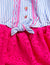 GIRLS DRESS WITH STRIPES AND LACE - U.S. Polo Assn.