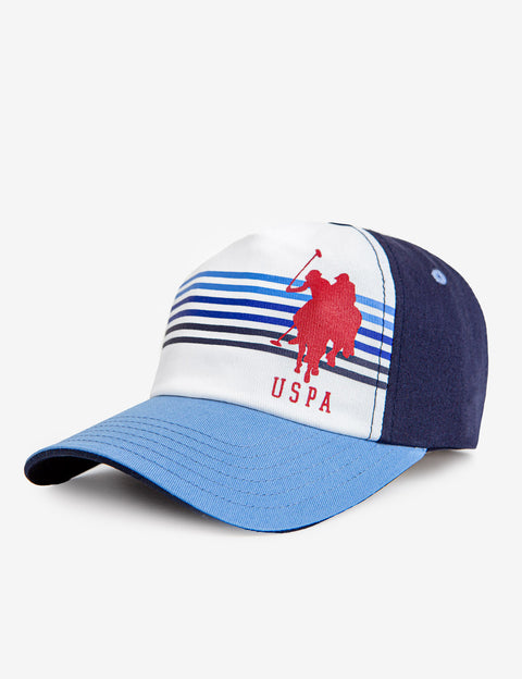 BOYS SURF STRIPE LOGO BASEBALL CAP - U.S. Polo Assn.