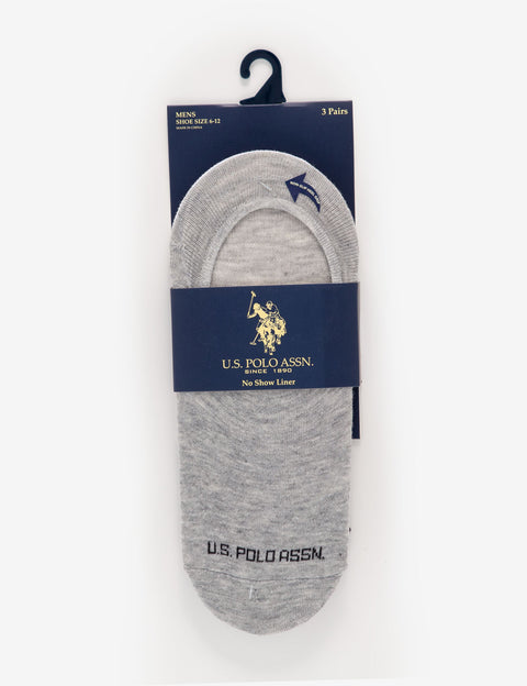 MENS 3PK ASSORTED SOLID LINERS - U.S. Polo Assn.