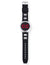 MEN'S BLACK RUBBER AND SILVER LINK LED WATCH - U.S. Polo Assn.