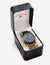 MEN'S ANTIQUE BRASS PLATED WATCH WITH BLUE DIAL - U.S. Polo Assn.