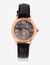 HIS & HERS ROSE GOLD FAUX CROC STRAP WATCH SET - U.S. Polo Assn.