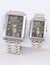 HIS AND HERS BLACK AND GOLD TWO TONE WATCH SET - U.S. Polo Assn.