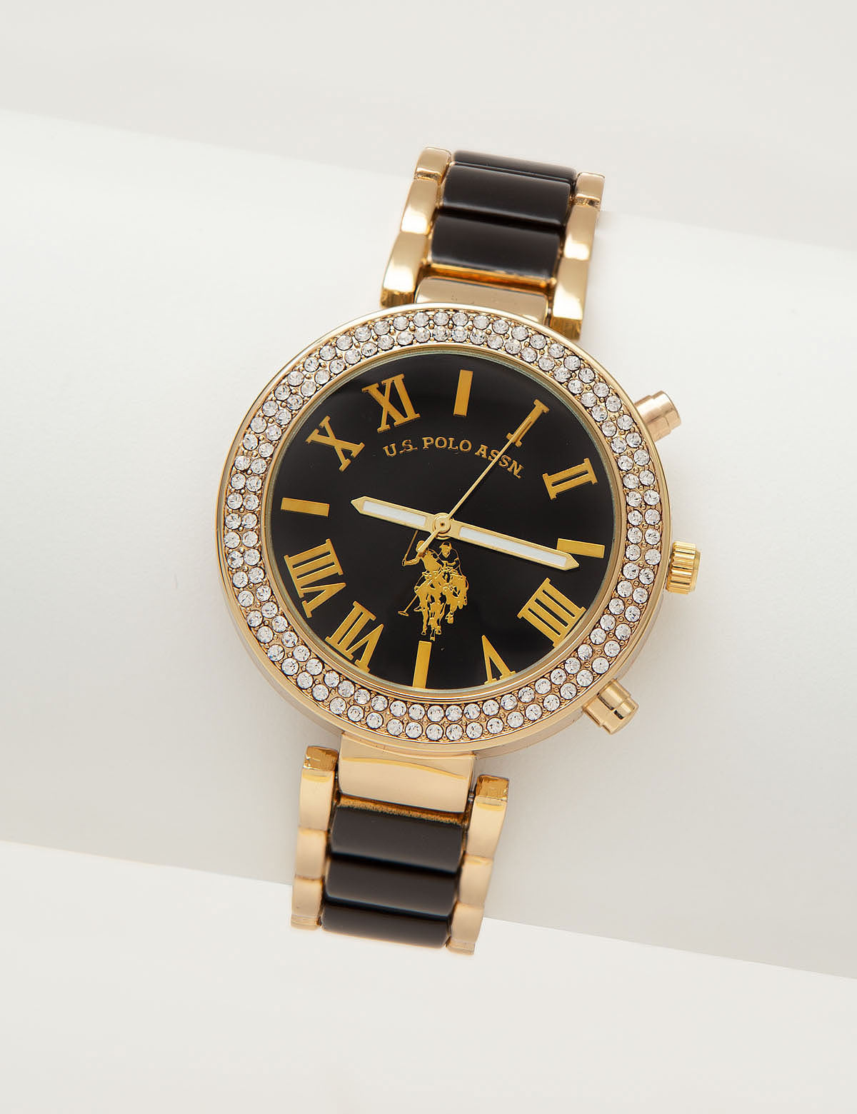 U.S. POLO ASSN. LADIES  ENAMEL LINK WATCH Amazon.com: U.S. Polo Assn. Women main image 4