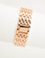 LADIES CLASSIC ROSE GOLD LINK WATCH - U.S. Polo Assn.