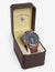 MEN'S BROWN STRAP WATCH WITH BLUE DIAL - U.S. Polo Assn.