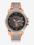 MEN'S STAINLESS STEEL & ROSE GOLD TONE WATCH - U.S. Polo Assn.